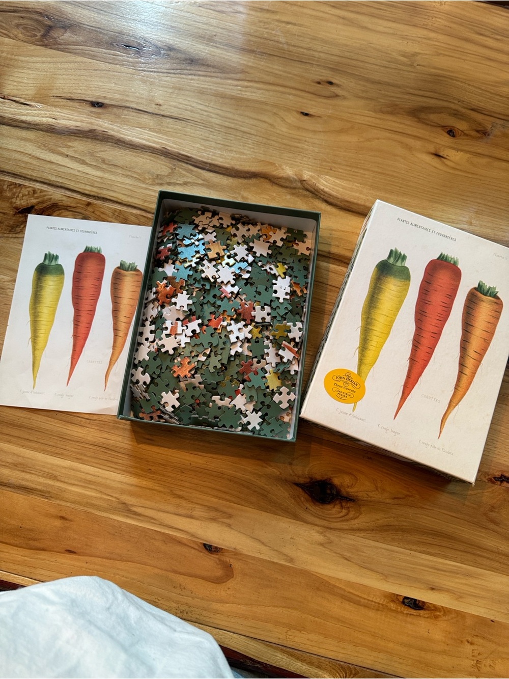 John Derian Three Carrots 1000 piece puzzle with art image - Picture 13 of 14